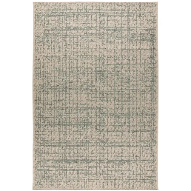 Dutch XXL Sisal Vloerkleed | Tapijt | Fiesta | Strepen | Oceaanblauw | 200x290 cm