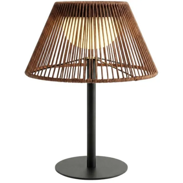 ZOLUNA solar tafellamp Moos bruin