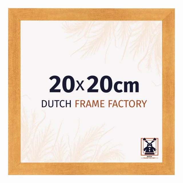 Dutch Frame Factory Fotolijst 20x20 cm - MDF - Oranje - Praag