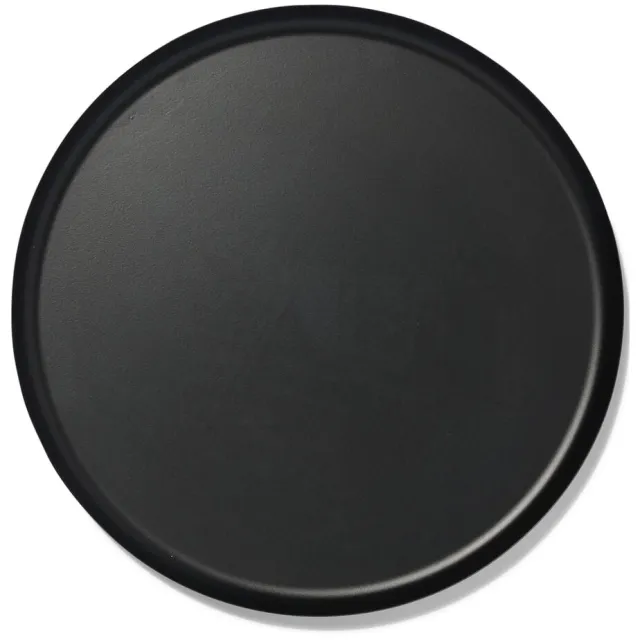 HEMA Kaarsonderzetter - Ø 33 cm - zwart (zwart)