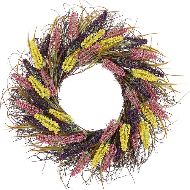 Beliani CANDELARIA - Krans - Multicolor - Synthetisch materiaal Meerkleurig