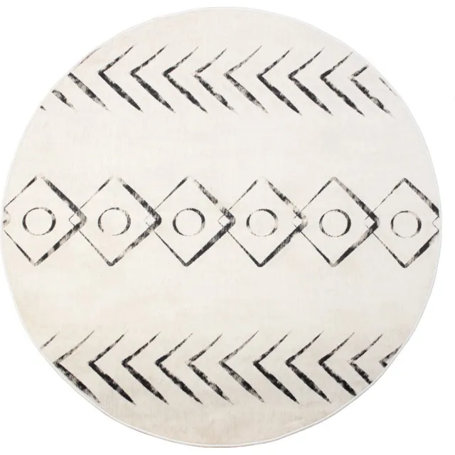 Homebound by Kolony Karpet Viv vintage 200cm rond tk0430 Off-white