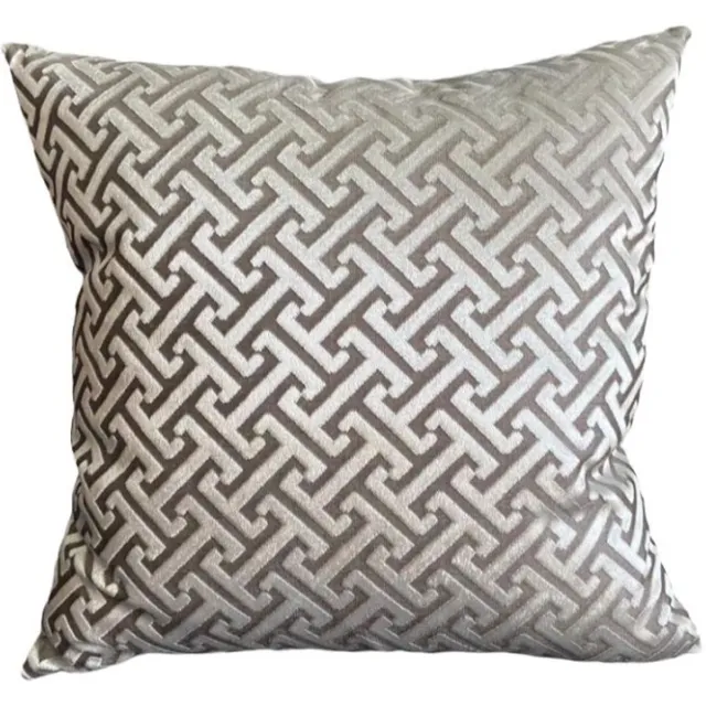 Zippi Design Beach Sierkussen 45x45 cm (medium) kleur wit, crème, beige, zand, goud