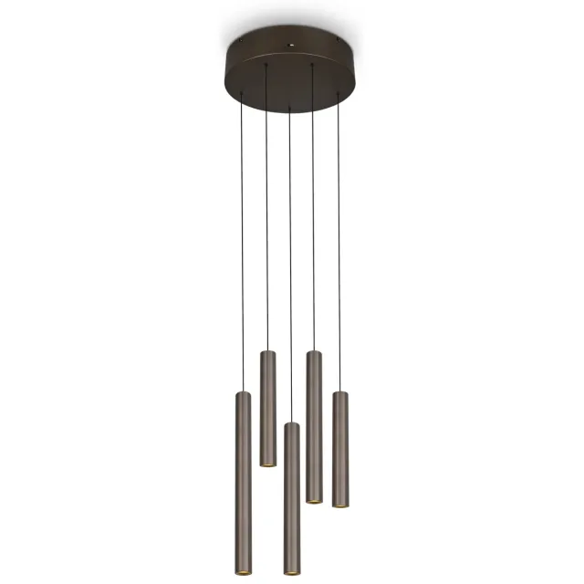 Trio ARIMATO - Hanglamp - Platina - incl. 5x SMD 5 W (Ø35)