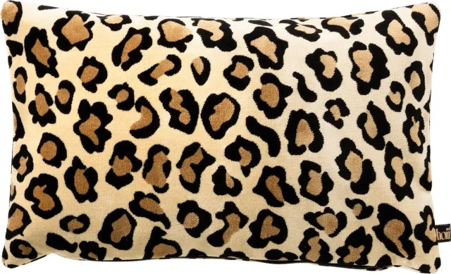 Hoii EVITA | sierkussen 30x50 cm | Pumice Stone | beige | dierenprint | Hoii | met duurzame kussenvulling Lichtbeige