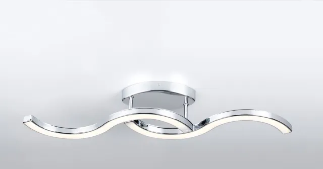 Linea Verdace PLAFONDLAMP BEZIER ALU 28W CHROOM