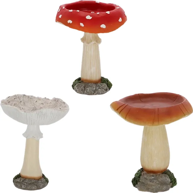 Esschertdesign Tuinbeeld paddestoel vogelbad