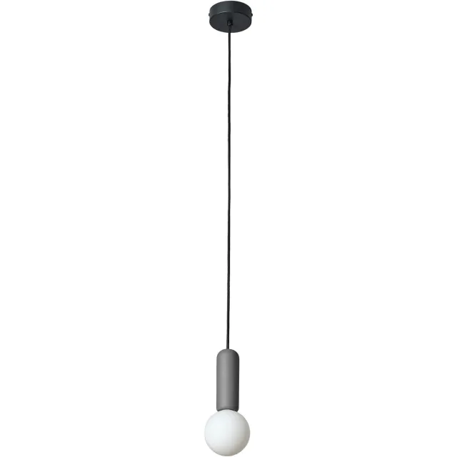 Osram Decor Beton Mic Hanglamp G9 100mm Donkergrijs, Beton, Metaal, hoogwaardige uitstraling, voor Woonkamer
