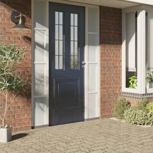 vidaXL Window Film Verstelbaar Frosted Wit 23.6 x 196.9 in PVC