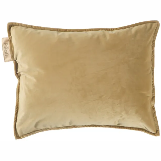 Pleafs Sierkussen - Plush - Crewel Tan - 45x60cm - Inclusief binnenkussen