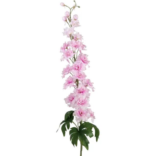 Viv! Home Luxuries Ridderspoor extra groot - zijden bloem - licht roze - 102cm