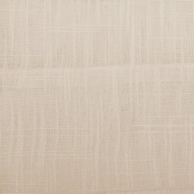 Atmosphera Alton Linnen Gordijn 140x240cm - Kant en klaar met ringen - Beige