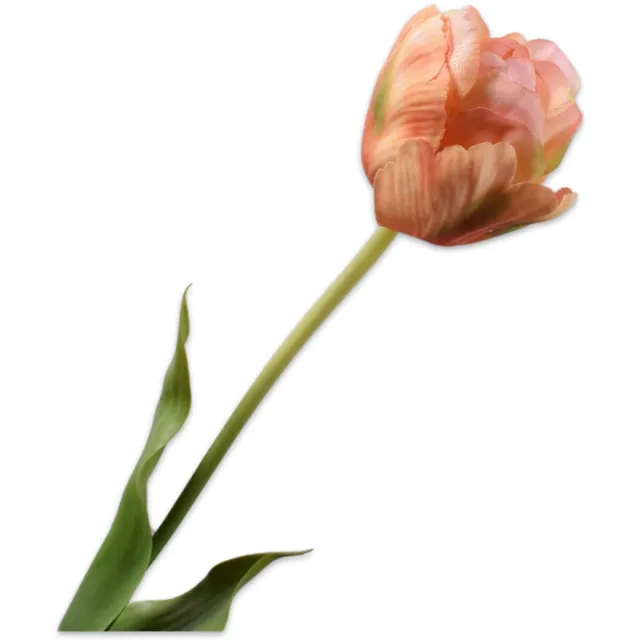 Silk-ka Kunstbloem - oranje - H66 cm