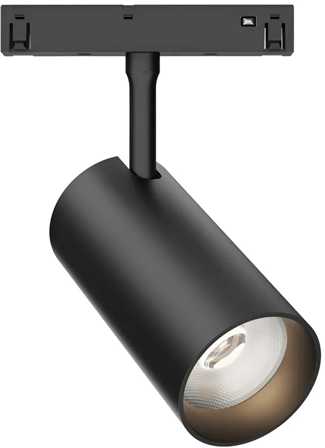 Qualu 48V Magnetische LED Railspot - Track Spot - Kingtron Magni Smart - Tuya Smart Tracklight - Dimbaar - 18W 1580lm 24D - Aanpasbare Lichtkleur 3000K-4000K-6000K - Zwart