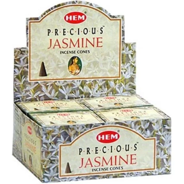 HEM Wierook Kegel Precious Jasmine (12 pakjes) Multicolor
