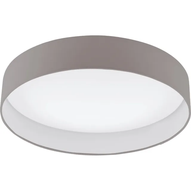 Eglo Palomaro - Plafondlamp - LED - Ø500mm. - Wit - Taupe