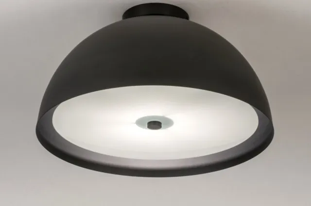 Lumidora Plafondlamp 73821 - Plafonniere - BANDRA - E27 - Zwart - Metaal - ⌀ 41 cm