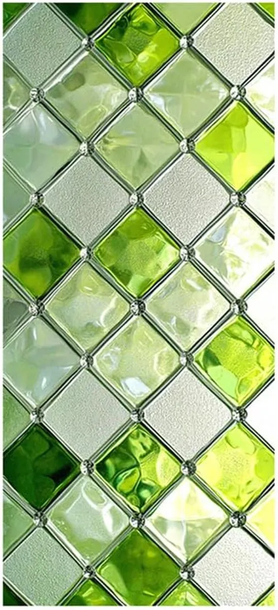 Nosheir 2 vellen transparante raamfolie (glaslook) – 45 x 100 cm – Statisch hechtende privacyfolie voor interieurdecoratie (woonkamer, badkamer en kantoor) amber