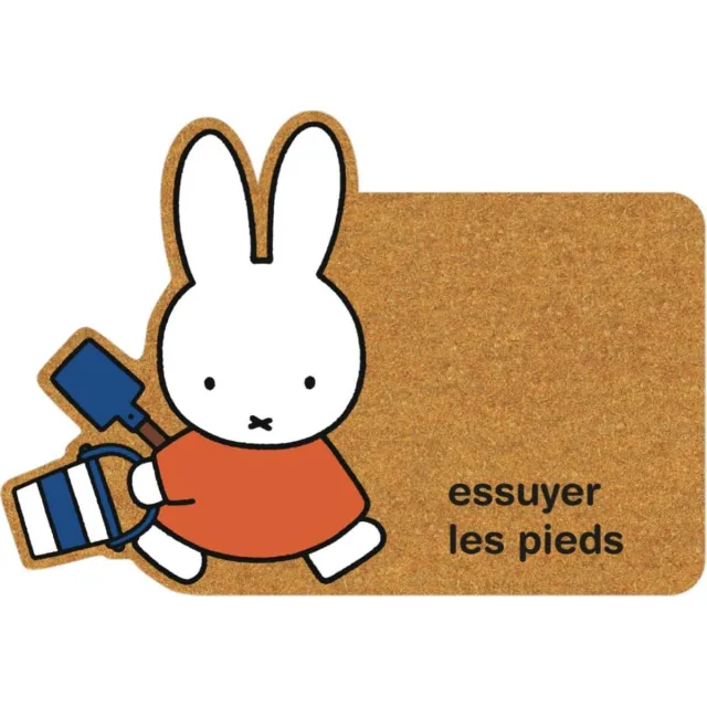 Kreisy Nijntje speel mat tapis Essuyer les pieds brun orange