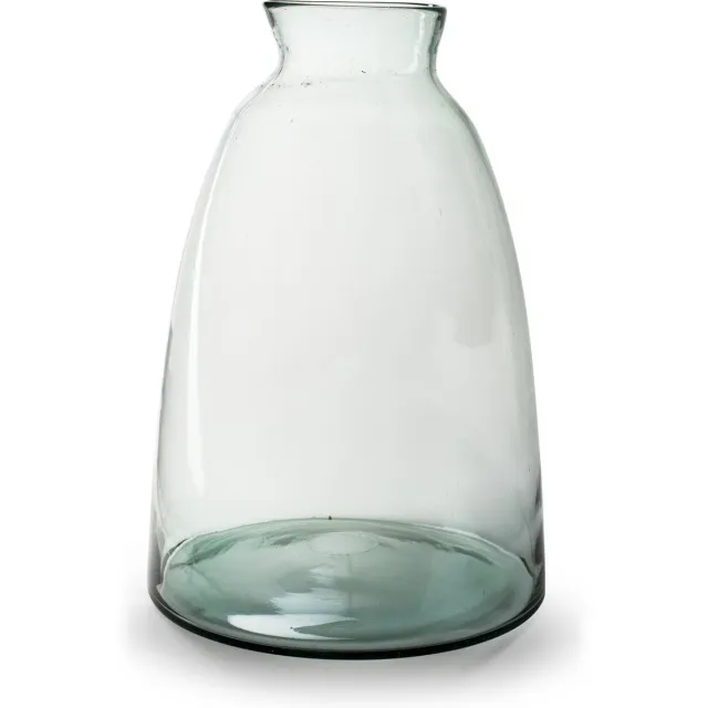Jodeco bloemenvaas - Eco glas transparant - H55 x D38 cm