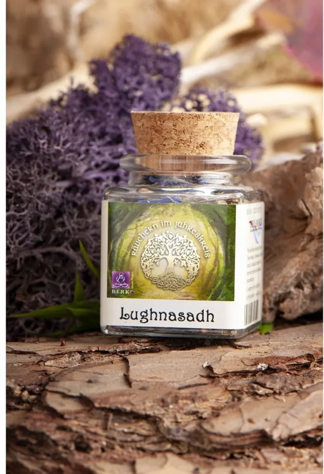 BERK Keltische wierook Lughnasadh Zwart