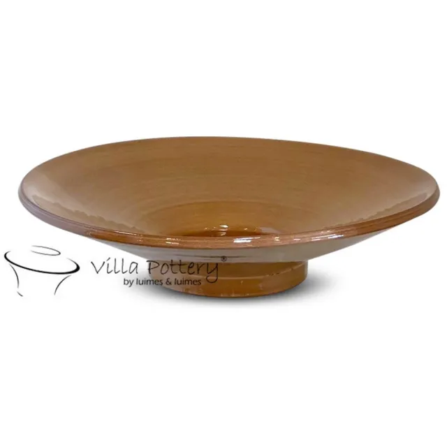Villa Pottery Vaas - Villa Pottery - Decoratie - Woondecoratie - Vogelvaas - Keramiek - Waterdicht - Sweden 5 Moka Bowl Bruin