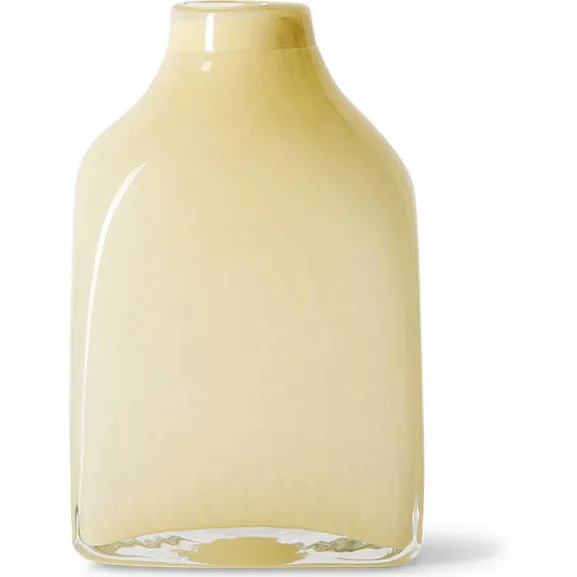HKLIVING vaas crème, 15x10x23 cm
