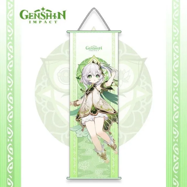 Genshin Impact Nahida - Archon - Dendro - Poster - Anime Merchandise - Canvas - Manga