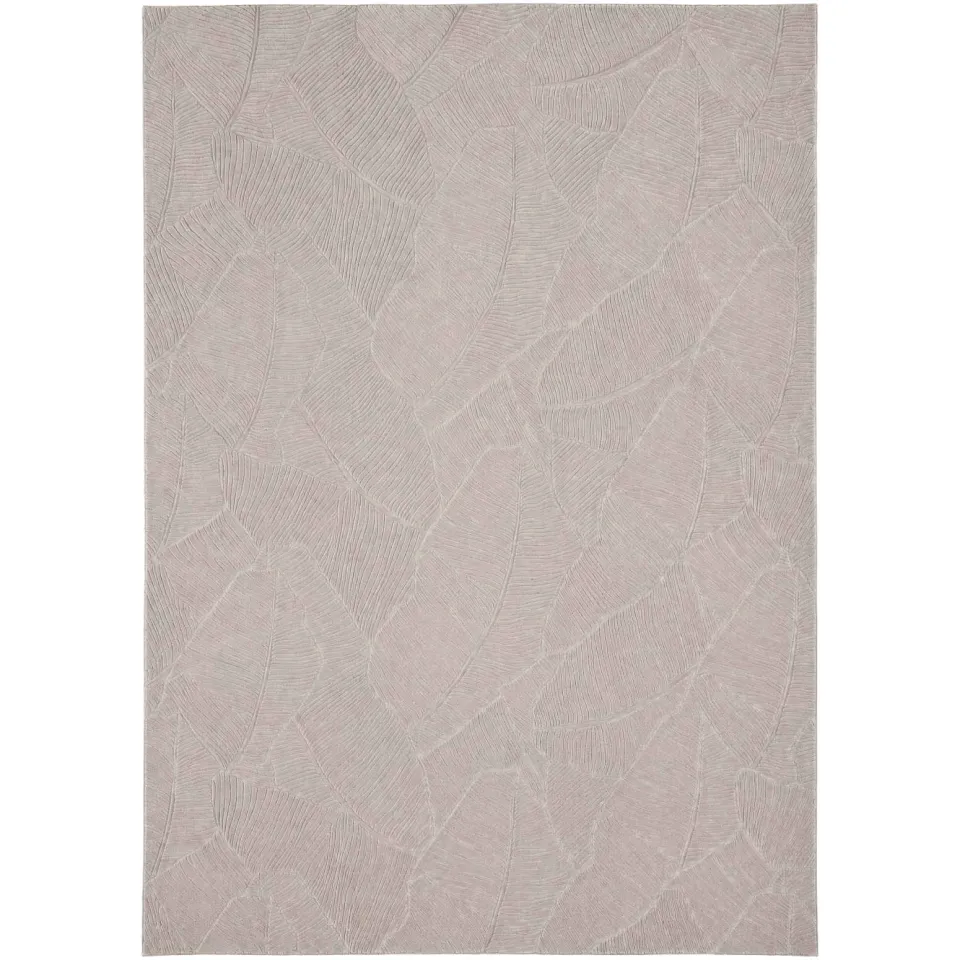 vidaXL Vloerkleed IZA Beige 200 x 280 cm 100% Polyester Laagpolig