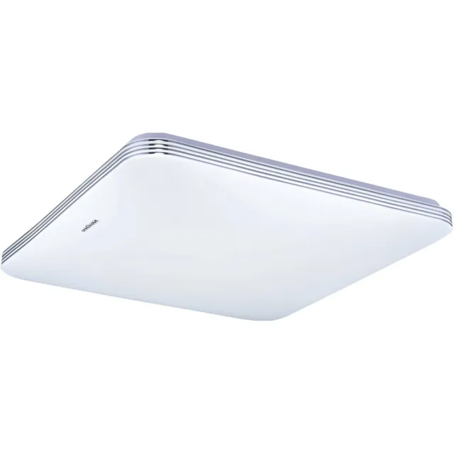 Licht Erlebnisse Licht-Erlebnisse - Nesta - LED - Plafonnière - IP44 - 4000K - 2690lm - van - Staal kunststof - in - wit