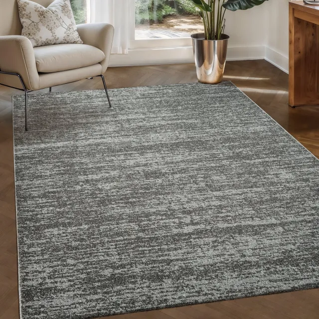 Muratap Relax Oslo - Laagpolig Effen Vloerkleed - Modern Tapijt - Grijs- 200x290 CM