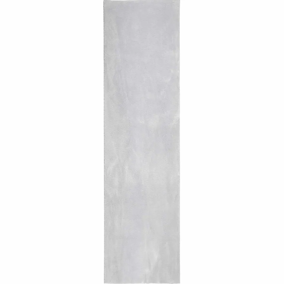vidaXL Medium pile zachte en wasbare tapijt HUARTE Grijs 80 x 1000 cm, foto 3