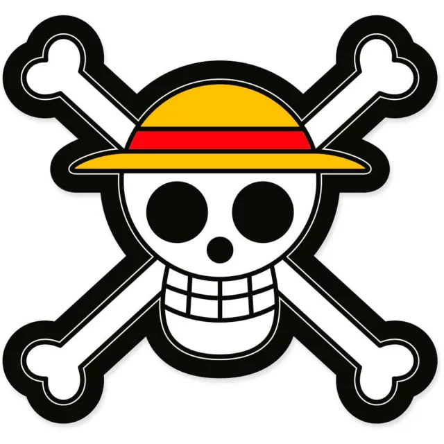 Herding One Piece Pillow Jolly Roger 33 cm Kussens Multicolor