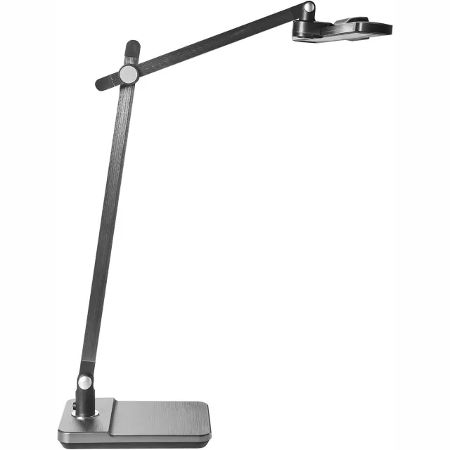 Beliani SERPENS - Bureaulamp LED - Grijs - Synthetisch materiaal