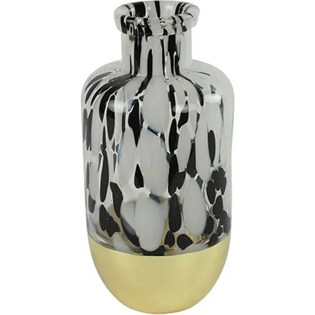 Countryfield Vaas Bilbao glas L13B13H25 zwart black