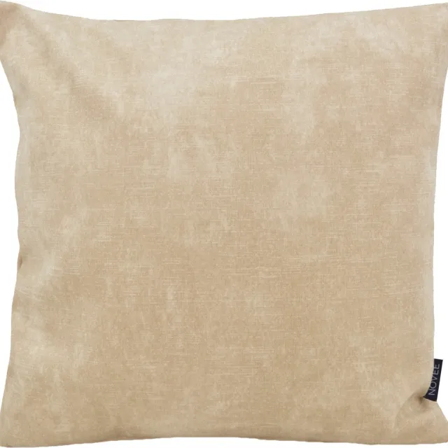 NOVÉE Kentya Beige Kussenhoes | Polyester - Waterafstotend | 45 x 45 cm