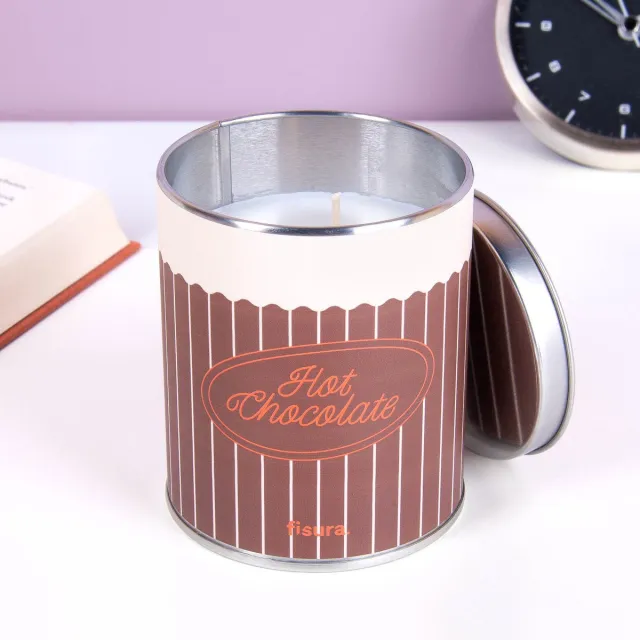 Fisura Hot chocolate geurkaars van Fisura Wit