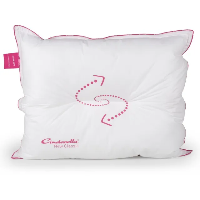 Cinderella Hoofdkussen New Classic 2.0 Extra Soft - 60 x 70 cm - wit