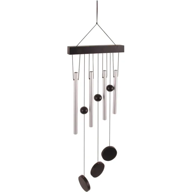 World of Weather Windchime recht Zilver