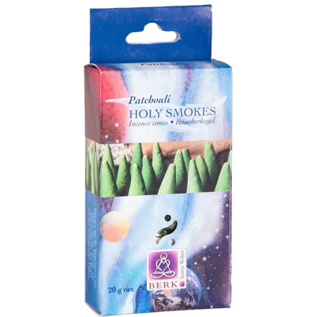 BERK Wierook kegels Patchouli Zwart