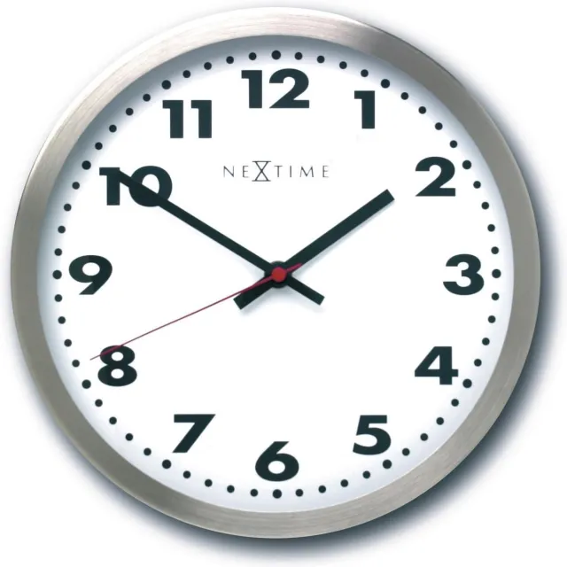 NeXtime jumbo wandklok arabic Wit