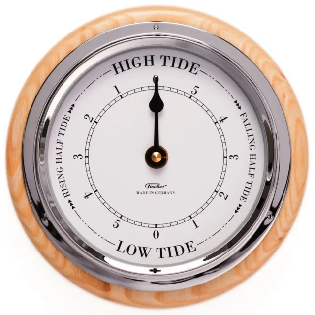 Fischer 1434TD-32 - Getijdenklok 170mm Beige