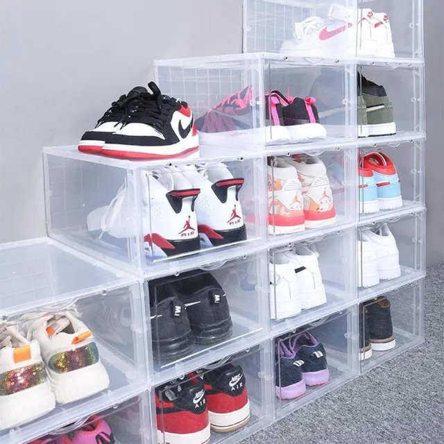 Round Limited® Schoenenbox | Schoenenopbergers | Schoenen | Schoenenrek | Schoenenkast | Schoenenopbergen | Sneakerbox | Transparant Doorzichtig