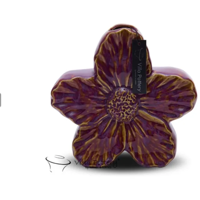 Villa Pottery Vaas - Villa Pottery - Decoratie - Woondecoratie - Keramiek - Voorjaarscollectie - Olivia 1_4 Purple Pink Paars