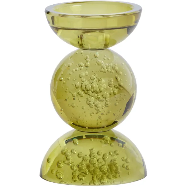 Light & Living Kandelaar ITINGA - Groen - 9.5x9.5x15.5 cm