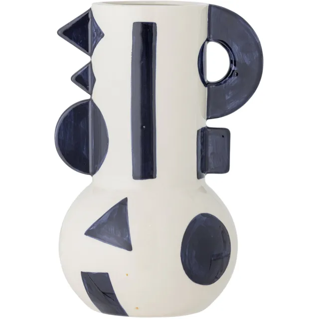 Bloomingville Graphica vaas Blauw