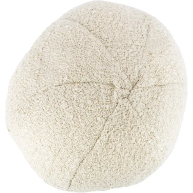 homebound by ky Rond kussen bouclé 29cm | sierkussen Off-white