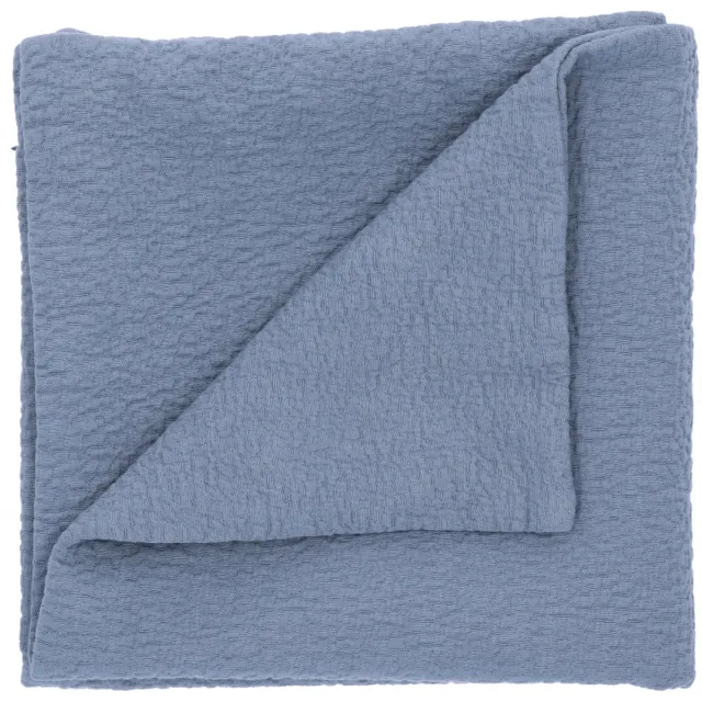 Bunzlau Castle Organic Home | Kussenhoes Mountain Sea Blue 50x50 cm