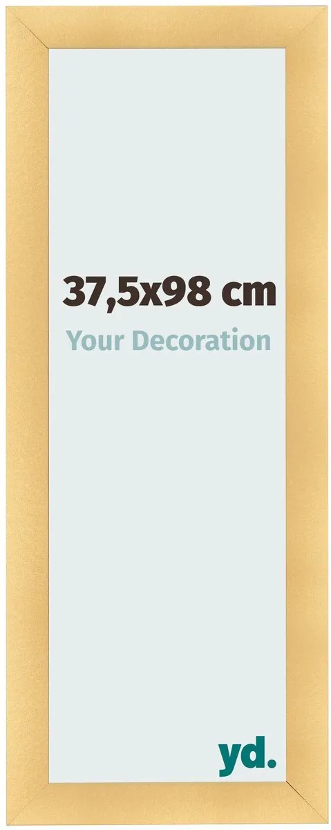 yd. Your Decoration - Fotolijst 37,5x98 cm - MDF - Goud Mat - Pisa