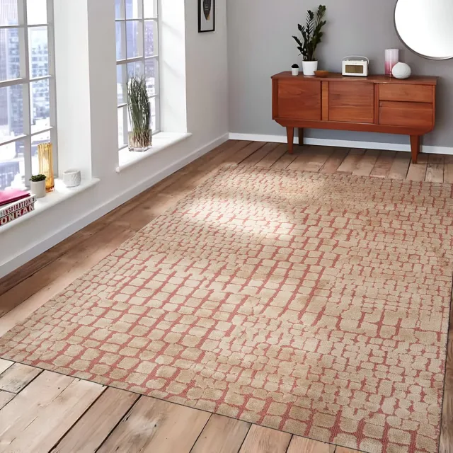 Giga Living Vloerkleed Atmore Beige/Roest 160x230cm - Giga Living